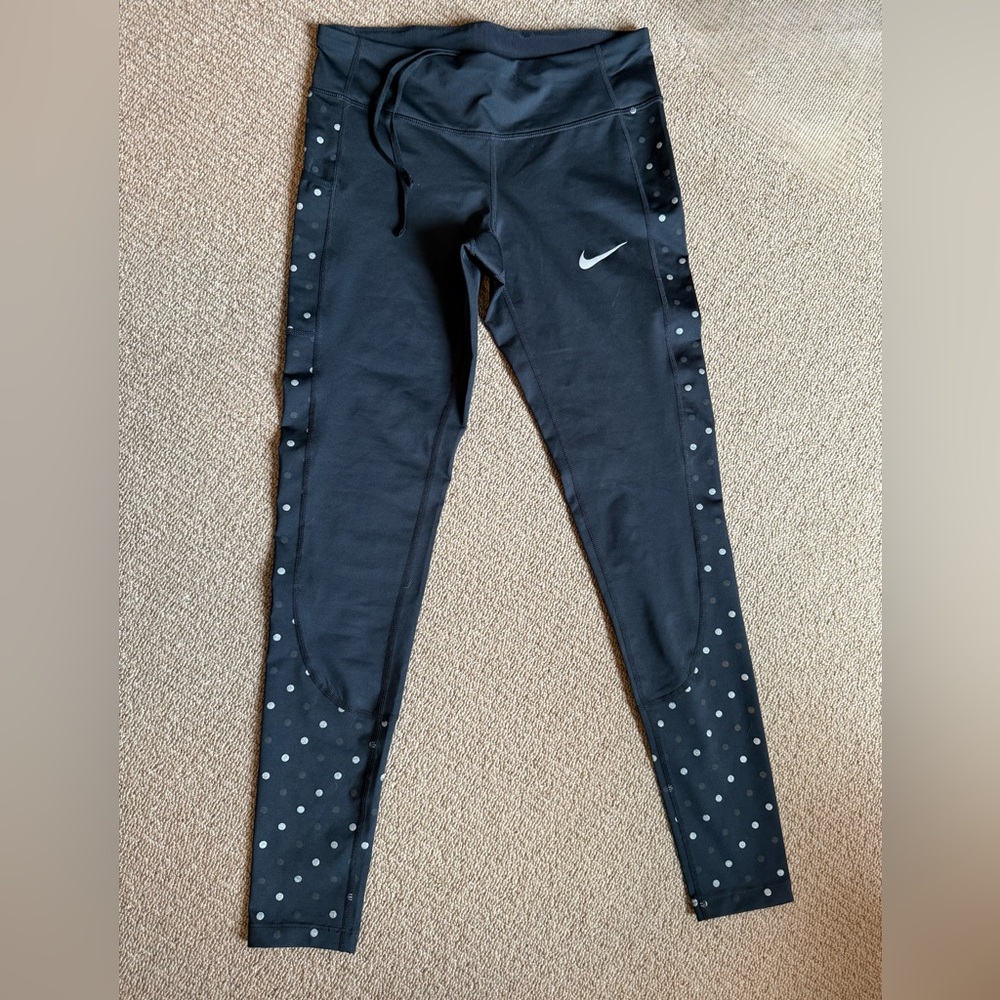 Nike Women’s Black Polka Dot Leggings
